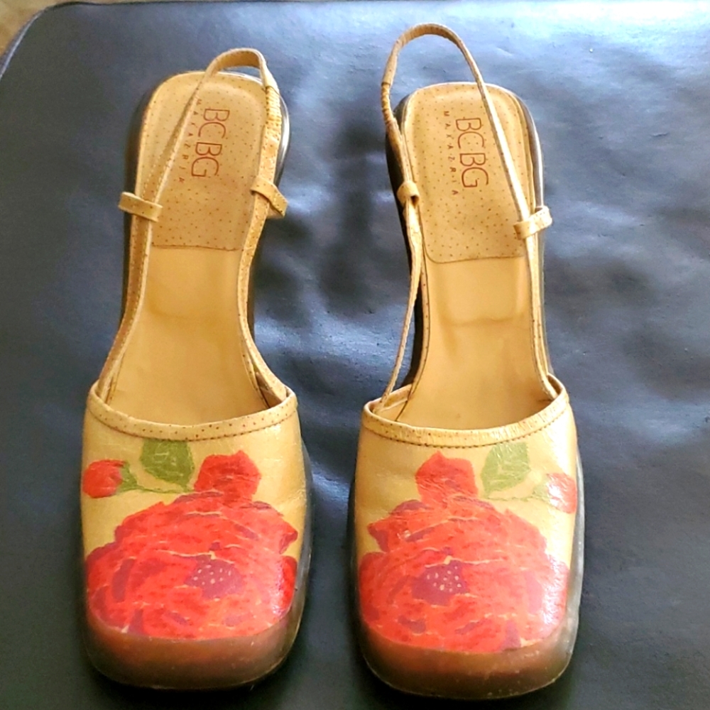 Slingback Heels by BCBG MAXAZRJA, Size 9 1/2